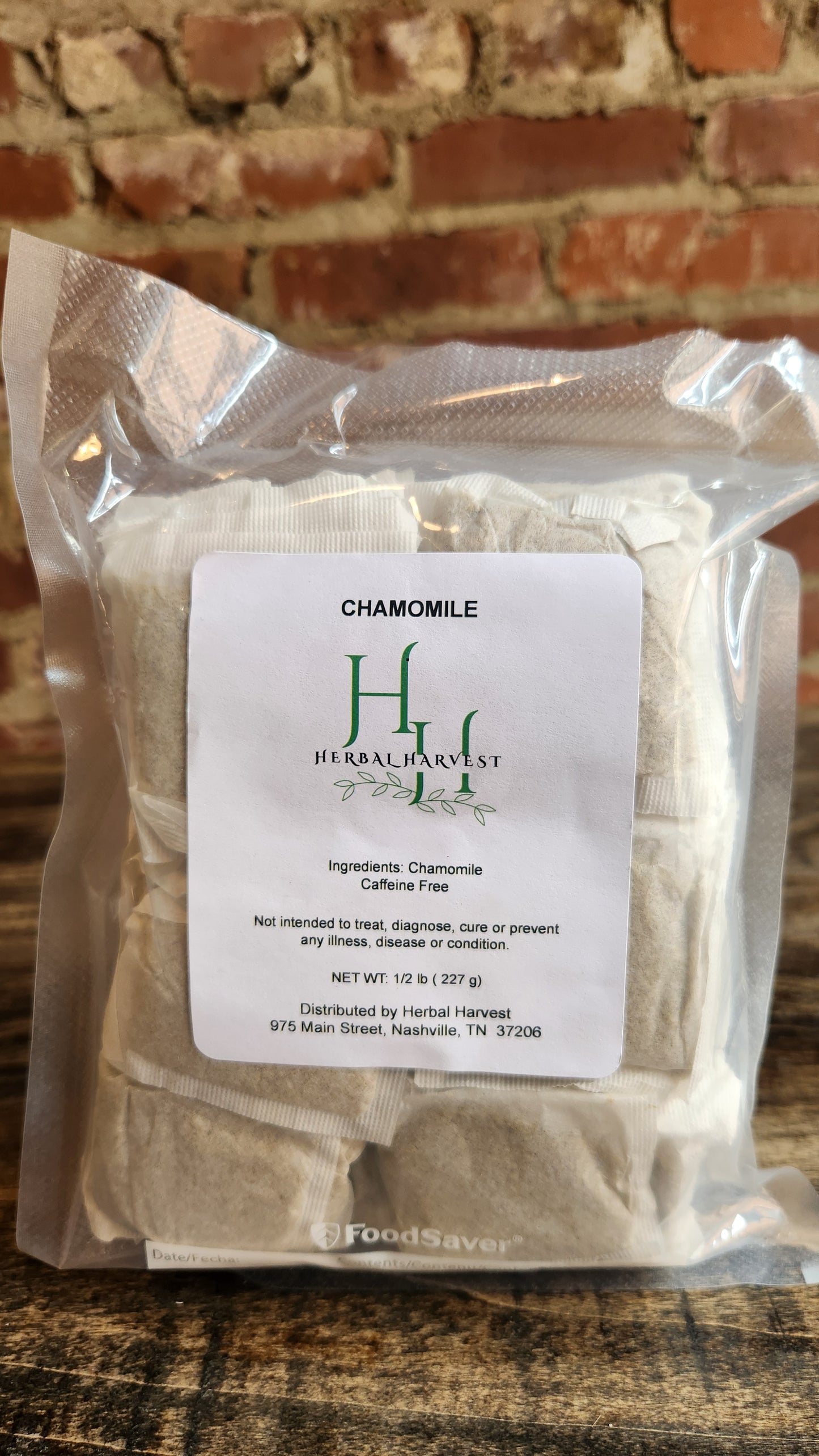 Chamomile Tea Bags 1/5 LBS