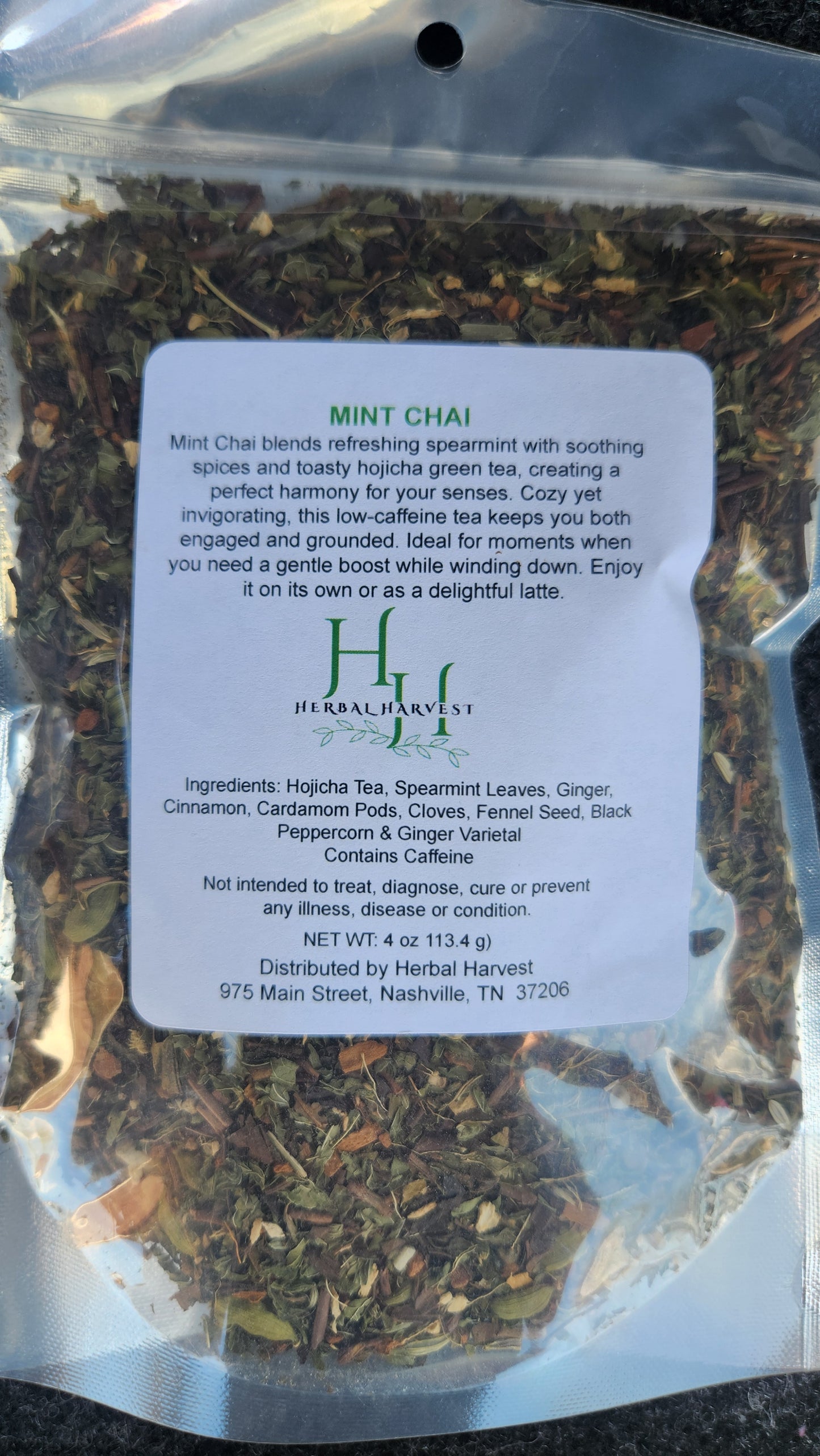 Mint chai